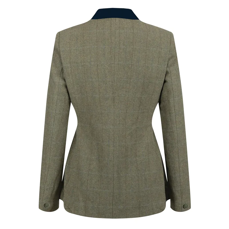 Equetech Thornborough Tweed Jacket Ladies in Green
